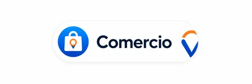 Etiqueta Comercio Vecidya para tarjetas y CTA